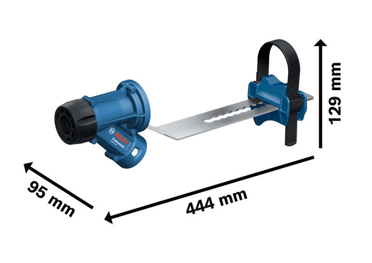 SDS max用Bosch GDE maxダスト除去アタッチメント。.