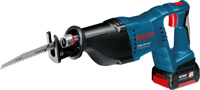 GSA 18V-LI コードレスセーバーソー | Bosch Professional 