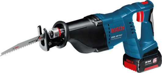 GSA 18V-LI コードレスセーバーソー | Bosch Professional