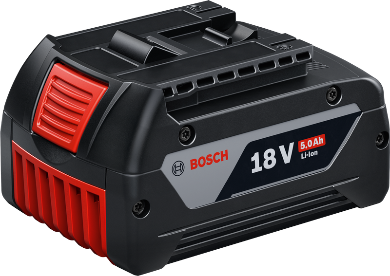 Bosch 18V 5.0Ah リチウムイオン バッテリー パック。.