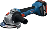 Bosch GWS 18V-8 コードレス アングル グラインダー、4Ah バッテリー。.