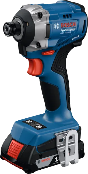 ロングビットホルダー付きBosch GDR 18V-215 インパクトドライバー。.