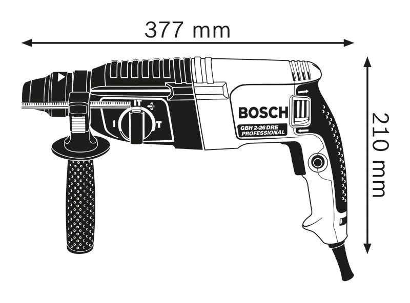 PRO GBH 2-26 SDS プラス ハンマードリル | Bosch Professional