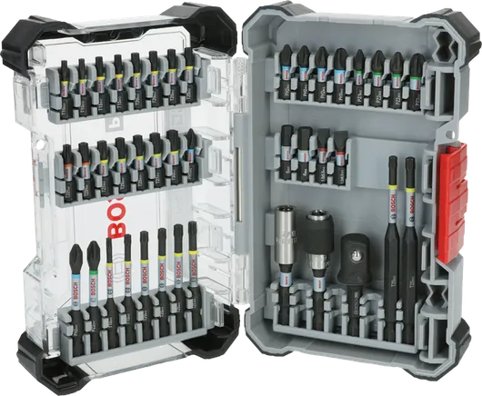 Bosch PRO インパクトドライバービットセット ケース入り 41 個。.