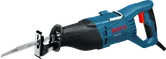 切断深さ 230 mm のBosch GSA 1100 E レシプロソー。.