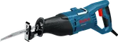 切断深さ 230 mm のBosch GSA 1100 E レシプロソー。.