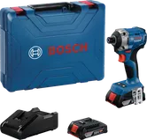 ロングビットホルダー付きBosch GDR 18V-215インパクトドライバーセット。.