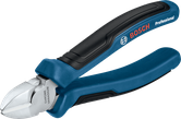 人間工学に基づいたグリップを備えたBosch160mm サイドカッター。