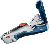 刃を収納できるBoschの伸縮式万能ナイフ。
