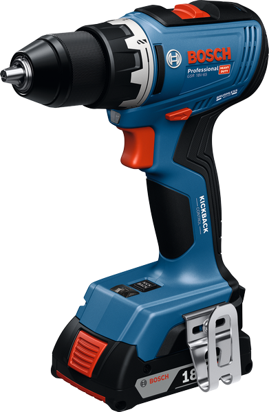 PRO Heavy Duty GSR 18V-65 コードレスドライバードリル | Bosch 