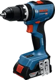キックバックコントロールを備えたBosch GSB 18V-65 コードレスインパクトドリル。