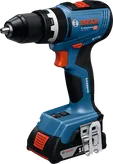 キックバックコントロールを備えたBosch GSB 18V-65 コードレスインパクトドリル。.