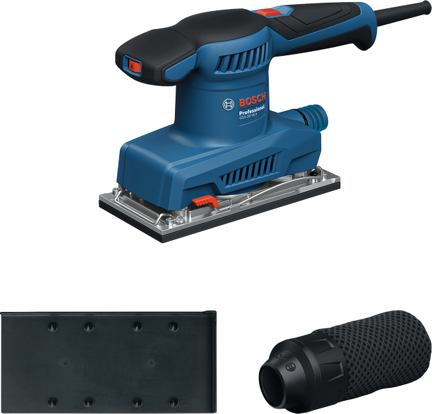 Bosch GSS 20-18 コードレスオービタルサンダー。.