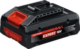 Bosch EXBA18V-40 バッテリーパック、18V 4Ah 容量。.