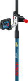 レーザーレベルツールを備えたBosch BT 350 伸縮ポール。
