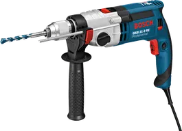 サイドハンドル付きBosch GSB 21-2 REインパクトドリル。.