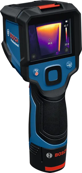 Bosch GTC 12V-450-13 カラースクリーン付きサーモカメラ。.