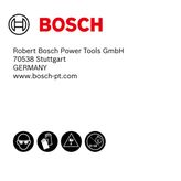 Bosch折りたたみナイフの安全アイコン