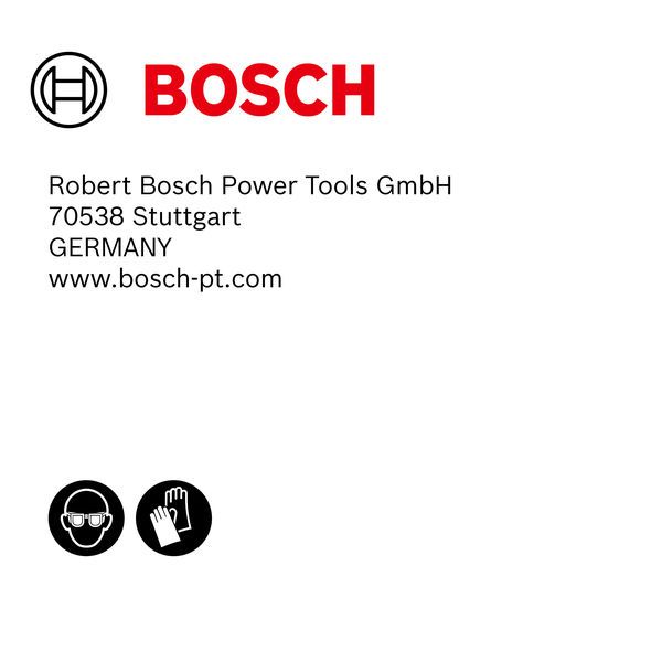 コンベックス 5m Boschの巻尺ラベル。.