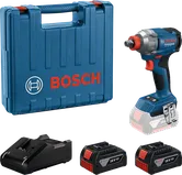 Bosch GDX 18V-285 インパクトドライバーキット（バッテリー付き）。