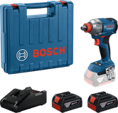 Bosch GDX 18V-285 インパクトドライバーキット（バッテリー付き）。.