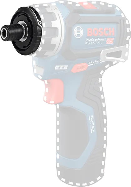 Bosch GFA 12-X FlexiClick アダプターアタッチメント。