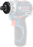Bosch GFA 12-X FlexiClick アダプターアタッチメント。