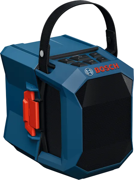 Bosch GPB 18V-1 現場用ラジオ（キャリーハンドル付き）.
