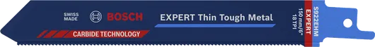 EXPERT Thin Tough Metal S922EHM ブレード Bosch EXPERT 薄型タフメタルレシプロソーブレード 150mm。.
