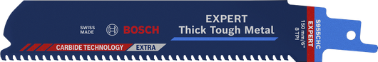 Bosch EXPERT Thick Tough Metal S 955 CHC レシプロソーブレード。.