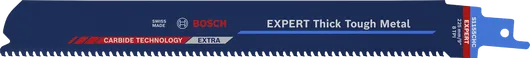 EXPERT Thick Tough Metal S1155CHC ブレード Bosch EXPERT 厚くて丈夫な金属製レシプロソーブレード。.