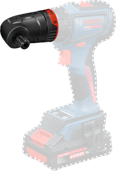 コードレス ドリル用のBosch GFA 18-W FlexiClick アダプター。