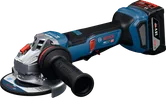 18V バッテリー搭載のBosch GWS18V-11PS アングルグラインダー。.
