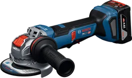 X-LOCK システムを搭載したBosch GWX18V-11PS アングルグラインダー。.