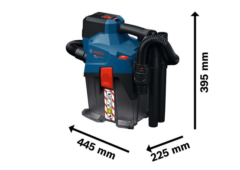 PRO GAS18V-6LS コードレスクリーナー | Bosch Professional