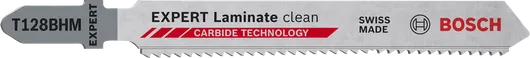 EXPERT Laminate Clean T128BHM ジグソーブレード Bosch EXPERT ラミネートクリーン T128BHM ジグソーブレード カーバイド。.
