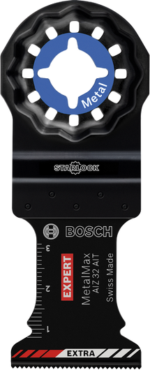 Bosch EXPERT MetalMax AIZ 32 AIT カーバイド マルチツール ブレード。.