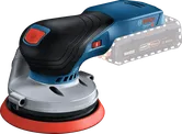 BoschGEX 18V-125 コードレスランダムオービットサンダー。