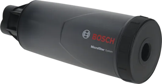 Bosch GEX 125-150 AVE用ダストボックスとフィルター。