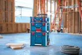 Bosch L-Boxx Contractor の車輪付き工具収納システム。.