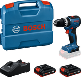 Bosch GSB 18V-52 コードレス ドリル セット (バッテリー付き)。