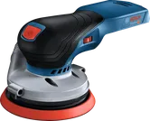 BoschGEX 18V-125 コードレスランダムオービットサンダー。
