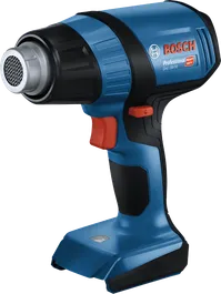 BoschGHG 18V-50 コードレスヒートガン、2段階の温度調節機能付き。