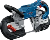 正確な切断を可能にするBosch GCB 18V-127 コードレス バンドソー。
