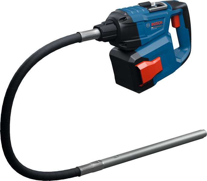 BoschGVC18V-25-120D コンクリートバイブレーターツール。