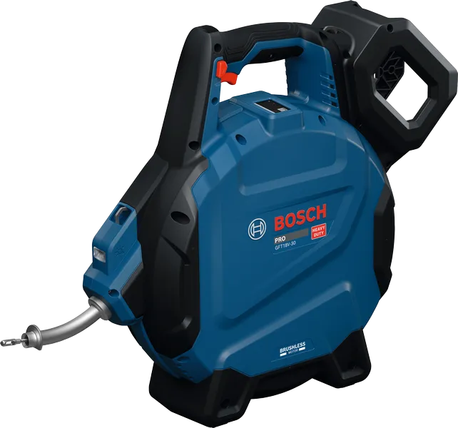BoschGFT18V-30排水管洗浄機（ブラシレスモーター搭載）