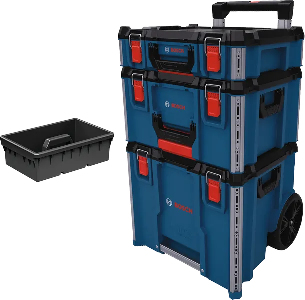 BoschL-BOXX コントラクターセット3、移動式工具収納ケース。