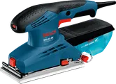 マイクロフィルター システムを備えたBosch GSS 23 AE オービタル サンダー。