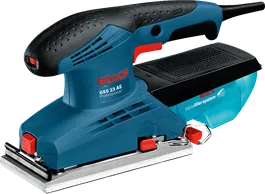 マイクロフィルター システムを備えたBosch GSS 23 AE オービタル サンダー。