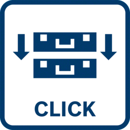 安全かつカンタンに持ち運び可能 特許取得のクリックコネクションシステムで、ボックスを重ねてロックできます。